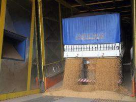 Cotriguaçu inaugura tombador para caminhões de 30 metros