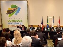 Brasil discute construção de “Rota Bioceânica”