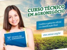 Divulgada lista de aprovados para Curso Técnico em Agronegócio