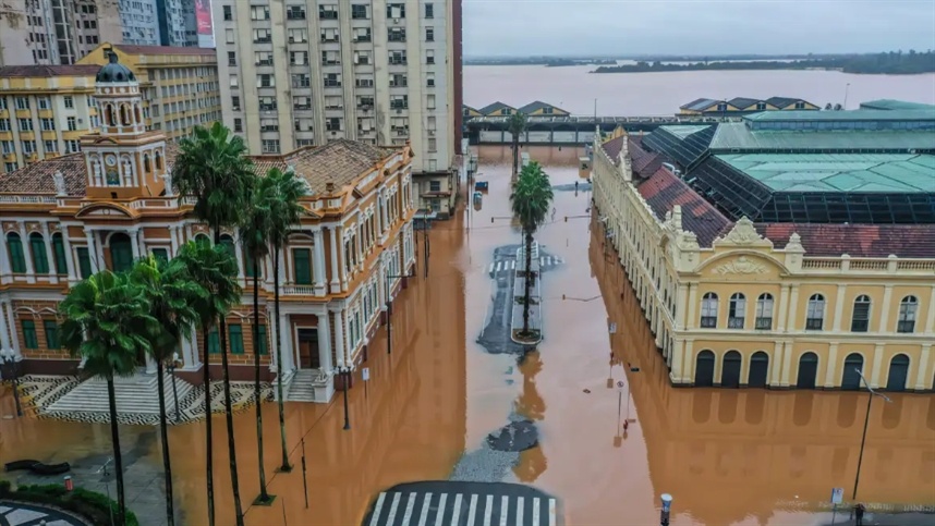 Porto Alegre pede que moradores racionem o consumo de água