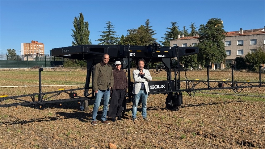 Solinftec inicia expansão europeia pela Espanha com chegada do Solix ao continente