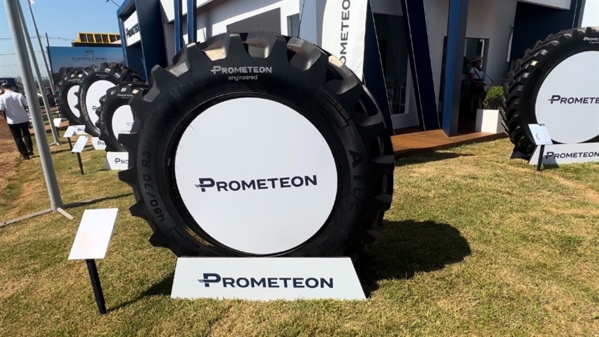 Prometeon lança nova linha de pneus SX02 na Agrishow 2024
