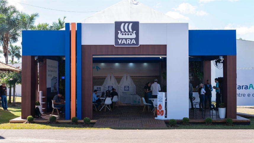  Yara marca presença na AgroBrasília com inovação para  as principais culturas do Cerrado