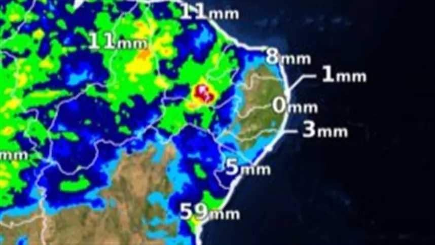 Semana inicia com chuvas intensas na Região Nordeste
