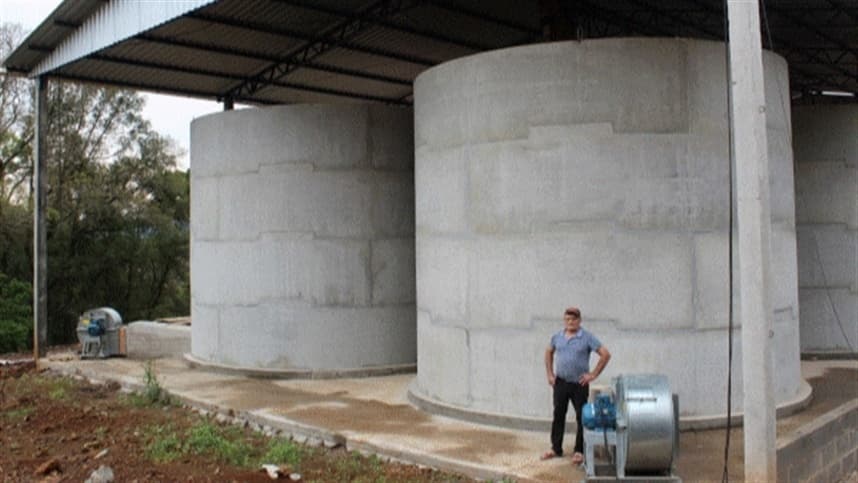 RS: cresce armazenagem de grãos nas propriedades em Serafina Corrêa