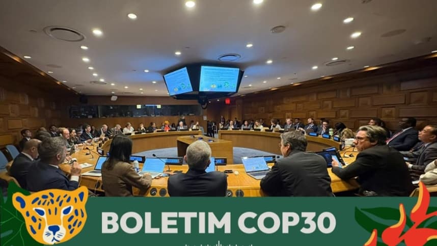 Boletim COP30 Brasil #92 - COP30: Brasil apresenta balanço de propostas para zerar desmatamento até 2030