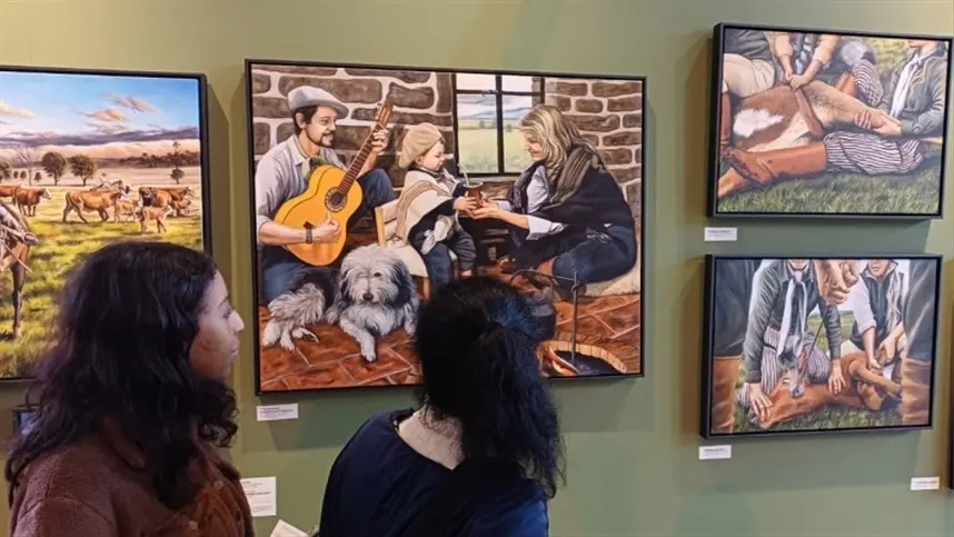 Obras de artistas gaúchos ganham protagonismo na 48ª Expointer
