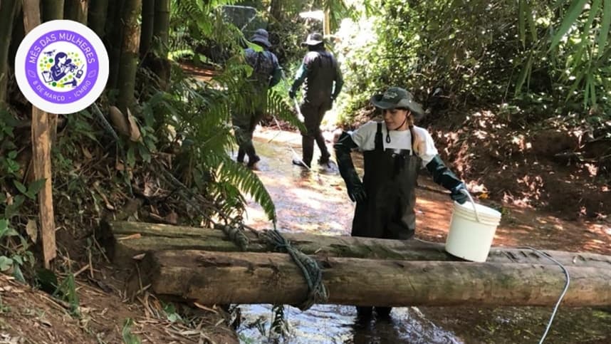 Pesquisadoras fortalecem a biodiversidade no ICMBio