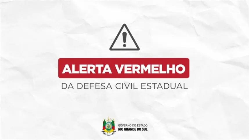 Rio Quaraí tem risco muito alto de inundação