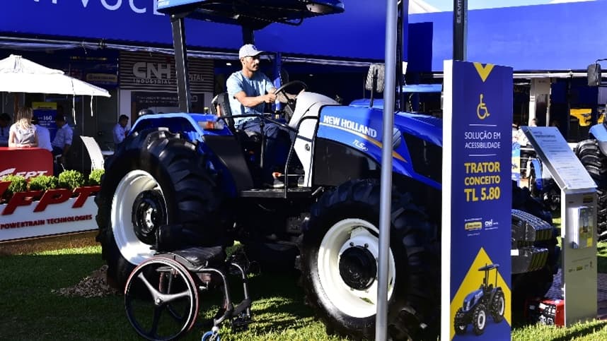 New Holland leva à Expodireto conceito de trator acessível