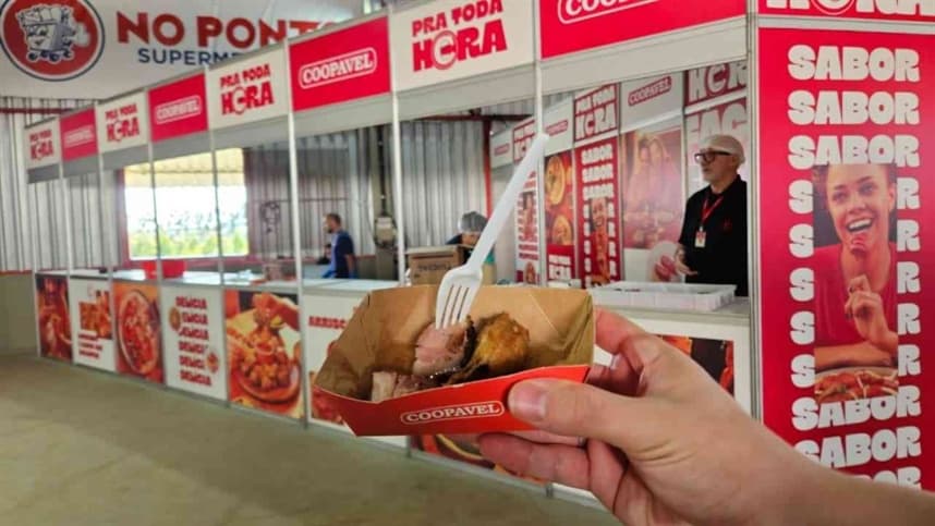 Show Rural Coopavel oferece degustação de carnes aos visitantes