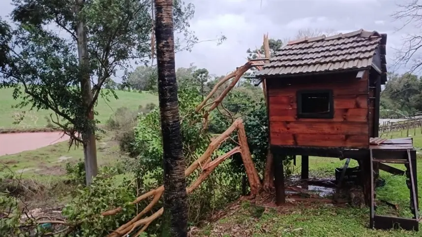 Sul entra em alerta para tempestades e granizo nesta sexta-feira (28.08)