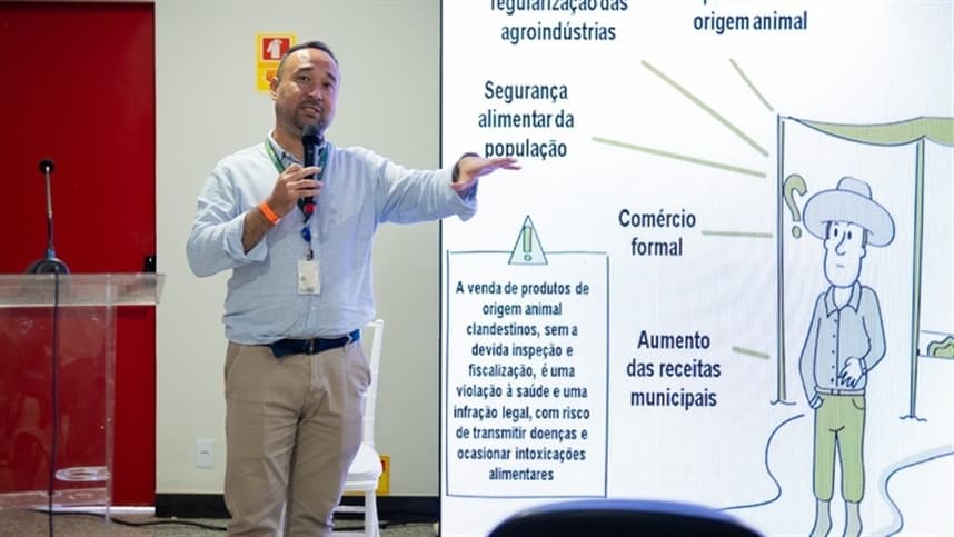 Mapa apresenta impactos do Sisbi-POA no fortalecimento de agroindústrias na Feira Brasil na Mesa