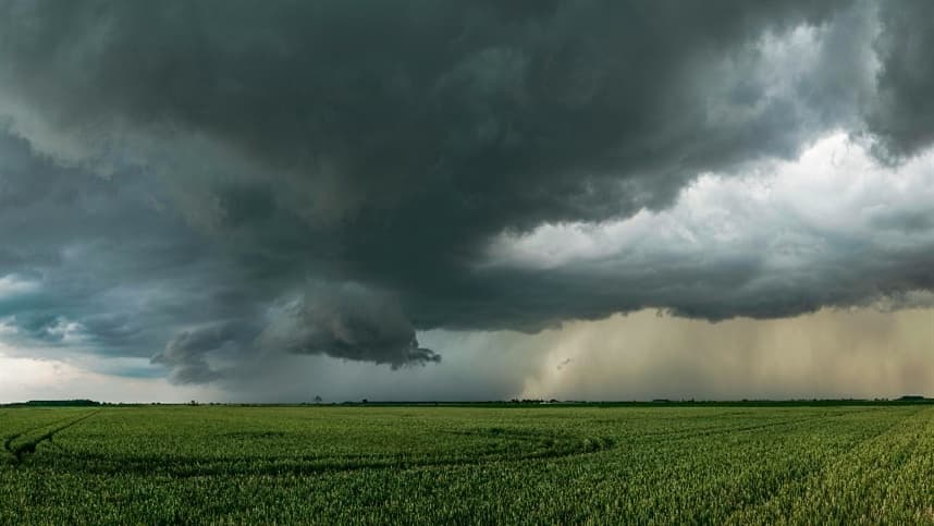 Ciclone traz chuva forte ao Centro-Sul