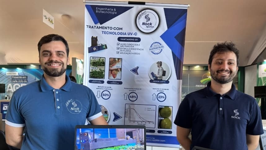 Startup leva inovação com luz UV-C ao AiTec da AgroBrasília