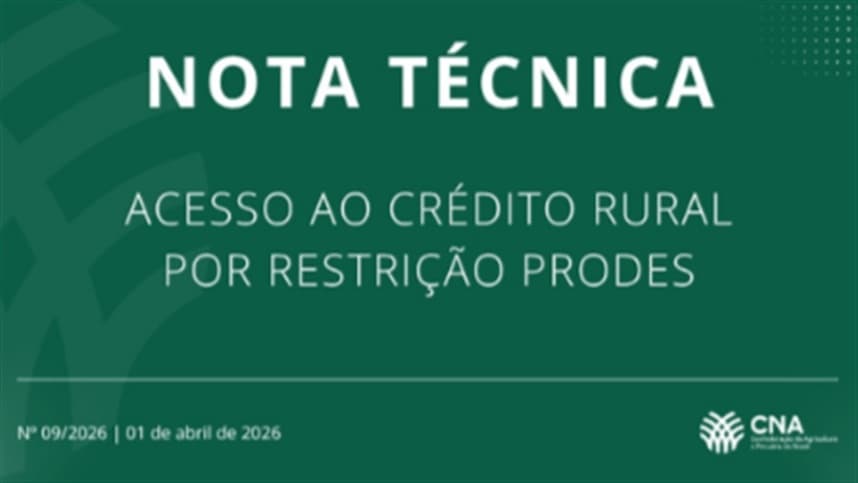 PRODES no crédito rural: produtores devem ficar atentos a possíveis restrições