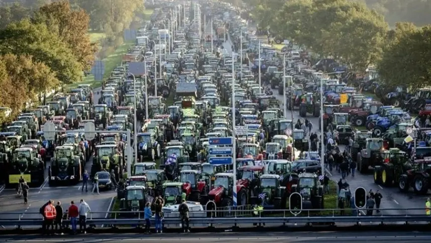 Protesto dos agricultores europeus chega ao Parlamento