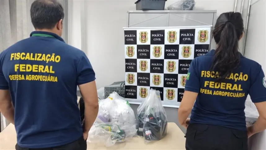 Mapa e Polícia Civil apreendem 364 unidades de produtos veterinários irregulares em São Paulo"