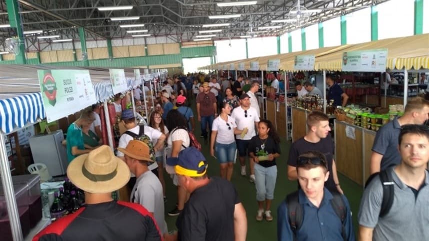 Degustação de geleias e doces com visitantes ocorre nesta quarta na Expodireto