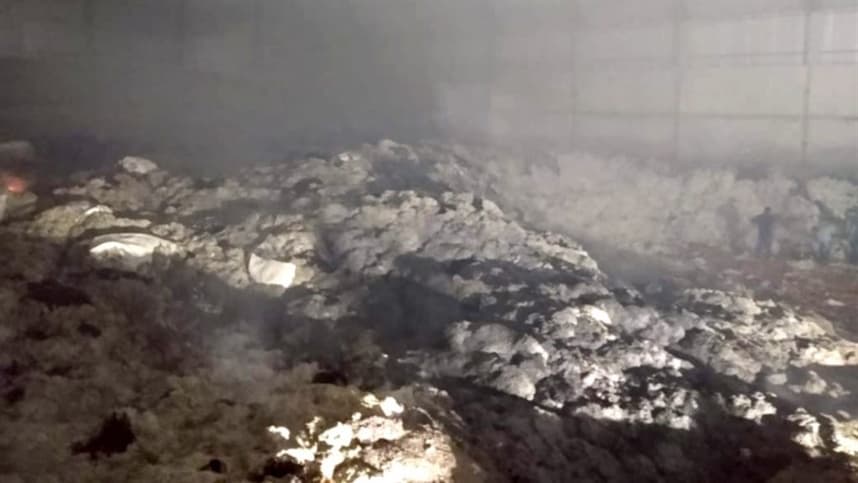 Fogo destrói algodoeira no MT