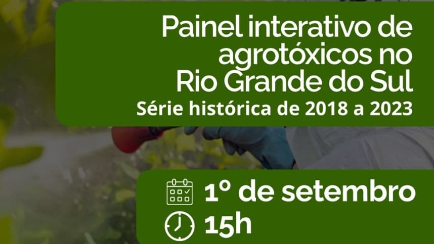 Fiscais agropecuários apresentam dados sobre agrotóxicos