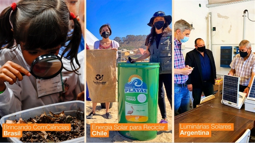 Seleccionados proyectos sociales y ecológicos en Sudamérica