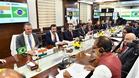 Brasil e Índia ampliam parceria agrícola e comércio