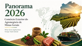 Recorde nas exportações do agro mineiro em 2025