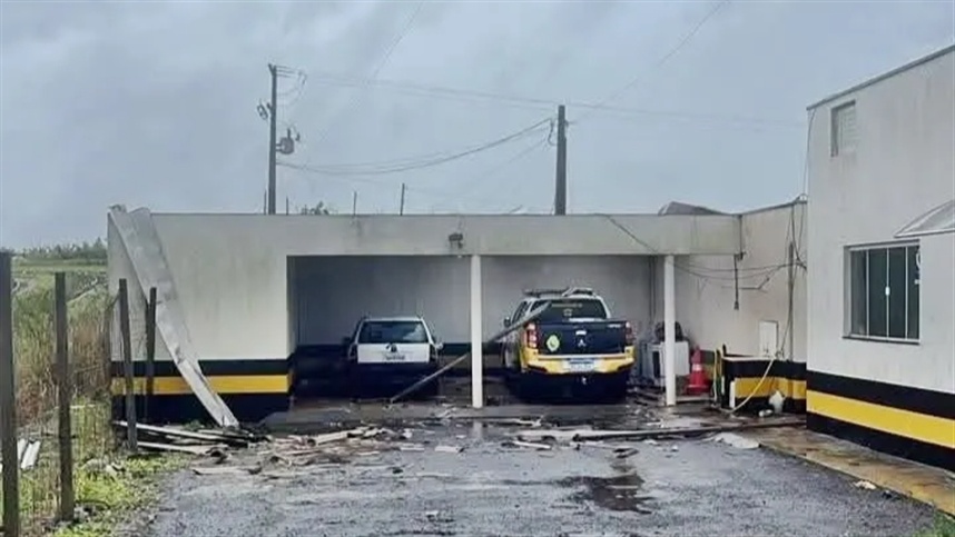 Temporal causa estragos em cinco municípios do Paraná