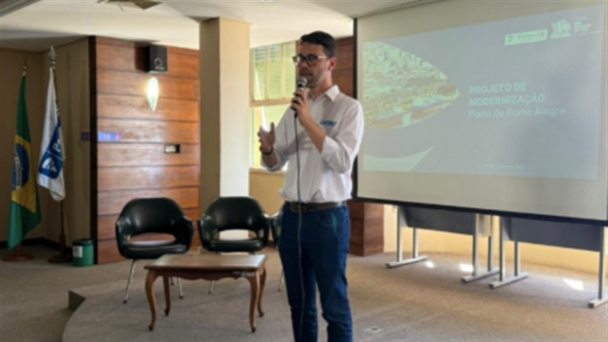 Portos RS apresenta propostas para o futuro do porto da capital do Estado