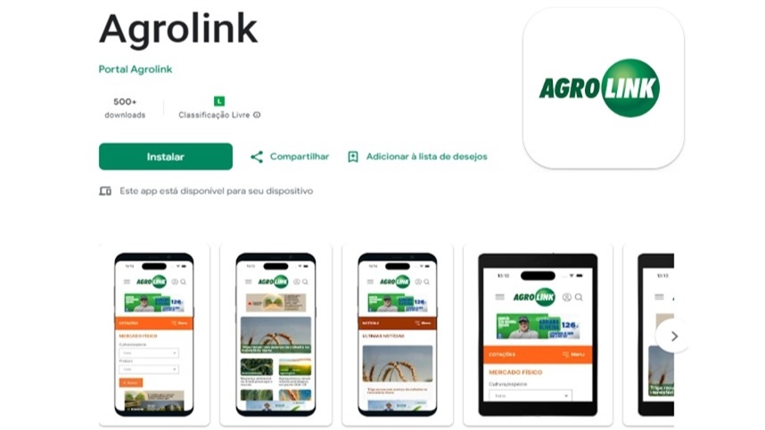 Portal Agrolink lança aplicativo e aproxima ainda mais o produtor rural da informação