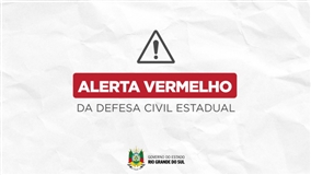 Rio Quaraí tem risco muito alto de inundação