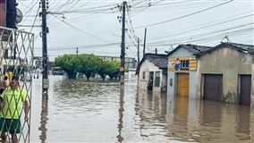 Chuvas intensas causam emergência em Pernambuco e Paraíba