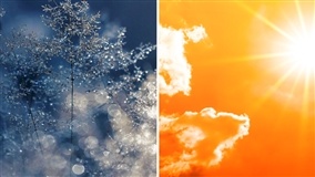Tempestades no Sul e calor de 40°C no Centro-Oeste