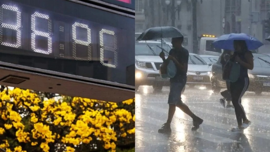 Altas temperaturas e chuva forte trazem alertas ao Brasil